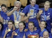 Волейболистки сборной России в пятый раз выиграли чемпионат Европы