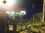 Пожарные на месте происшествия