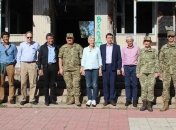 Бывший генсек НАТО Расмуссен посетил зону АТО