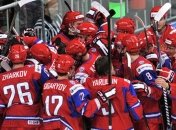 Массовая драка на молодежном ЧМ по хоккею (Видео)