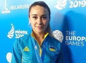 Терлюга завоевала серебро по каратэ на Европейских играх