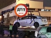 В Киеве произошло ДТП с участием полицейского авто