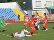 "Черкасский Днепр" не смог вырвать победу у именитых гостей из столицы