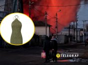 Наслідки удару по місту, сукня TG Botanical