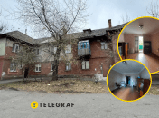 Помещение находится в ужасающем состоянии