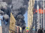 Пожар в Москве