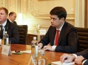 Разумков надеется на углубление сотрудничества Украины и Швейцарии