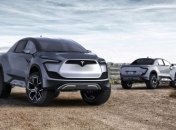 Дизайнер нарисовал электропикап Tesla в духе Blade Runner