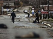 Улицы Бучи после ухода россиян буквально усеяны телами погибших украинцев