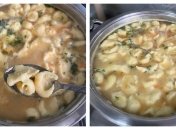 Гороховый суп с галушками