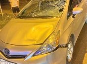 Toyota, сбившая школьника