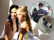 Анжела и Альбина Осиновские устроили потасовку в Москве