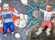 Родители придумали для малыша удивительный фотопроект, в котором он примеряет на себя разные профессии и роли (Фото)