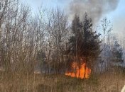 Во Львовской области горит новояворовская мусорная свалка