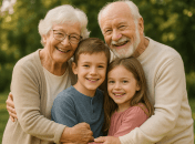 Поздравления с Днем бабушек и дедушек в стихах и картинках