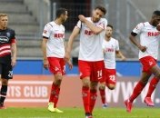 Бундеслига: Кельн на последних минут спасся в матче с Фортуной