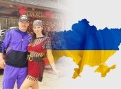 Александр Усик с супругой Екатериной