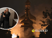 Василий Ломаченко и горящий Успенский собор