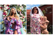 Пародия на первое фото Бейонсе с двойняшками стала интернет-хитом