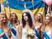 Девушки в Украине празднуют