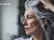 Не всі готові змиритися з появою сивого волосся (зображення створено за допомогою ШІ)