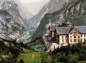 Великолепные цветные открытки, зазывавшие в ледники и фьорды Норвегии (Фото)