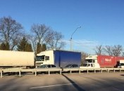 В районе Умани перекрыта трасса "Киев-Одесса"