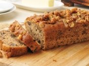 Банановый кекс с медом и орехами