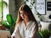 Жінка в офісі