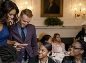 Мишель Обама надела в платье от украинского дизайнера