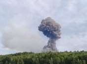 Вибух на окупованих територіях