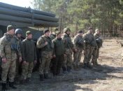 Как украинские военные проводят учения с применением РСЗО "Ураган"