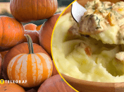 Подливка из филе и тыквы