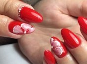 Маникюр 2020: один из главных трендов предстоящего года - красный дизайн (Фото)