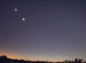 Пользователи сети показали сближения Юпитера и Венеры (Видео) 