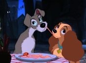 "Леди и Бродяга": по сети "гуляет" та самая легендарная сцена (Видео)