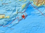 Біля грецького острова стався потужний землетрус
