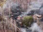 Пожары в зоне ЧАЭС: продолжается тушение очагов тления