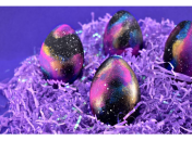 Мастер-класс: как сделать космические пасхальные яйца