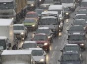 Пробки в Москве растянулись на 3,5 тысяч км