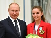 Владимир Путин и Дина Аверина