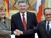 Началось расширенное заседание с участием Порошенко, Меркель и Олланда