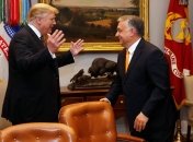 Дональд Трамп та Віктор Орбан