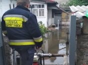 В Днепре из метро затапливает дворы