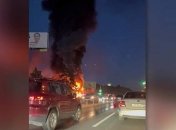 Пожар в Нахабино