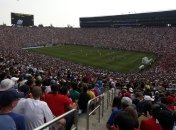 Красота по-американски. "Волна" болельщиков на матче МЮ - "Реал"