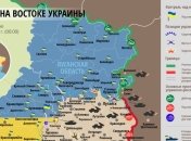 Карта АТО на востоке Украины (9 сентября)