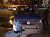 Пьяный водитель влетел в авто патрульных Киева, с мигалками спешащих на вызов (фото и видео)