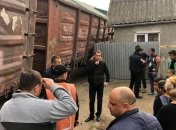 В Ужгороде вагоны грузового поезда сошли с рельсов