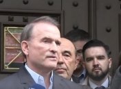 Виктор Медведчук объявился в Киеве (видео)